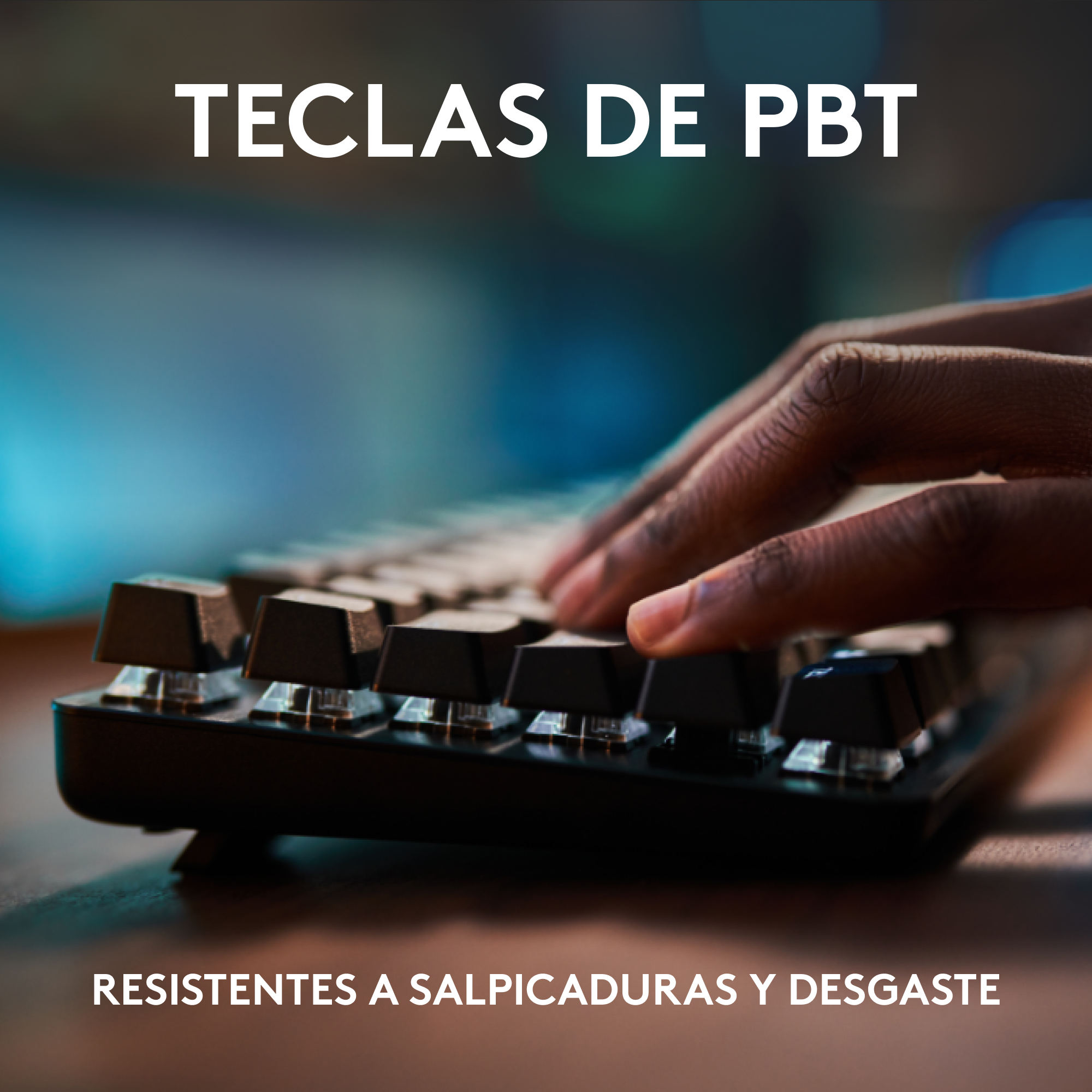 TECLADO LOGITECH G413 SE SW TACTILE LED BLANCO PBT - 6