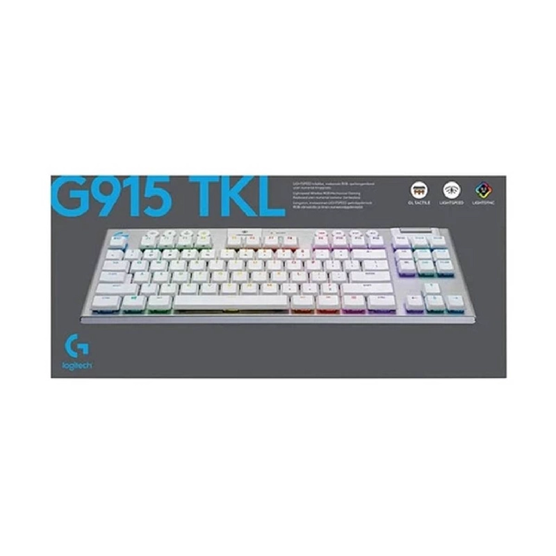 LOGITECH G915 X LIGHTSPEED TKL WHITE - 4