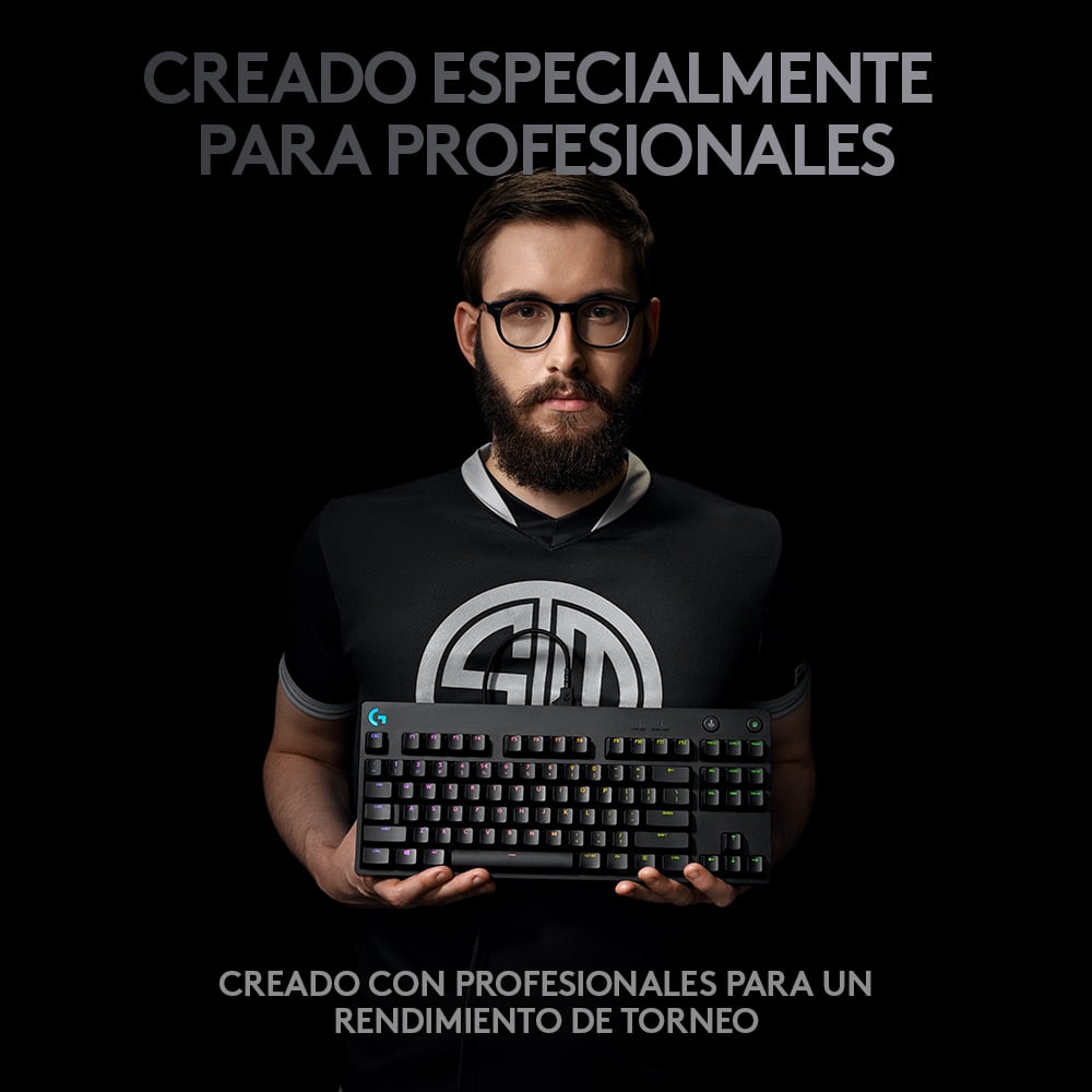 TECLADO GAMER LOGITECH G PRO QWERTY GX BLUE CLICKY INGLE S - 8