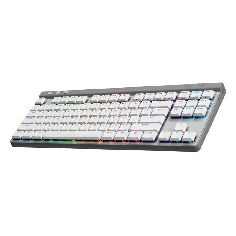 TECLADO LOGITECH G G515 TKL WHITE LIGHTSPEED - 2