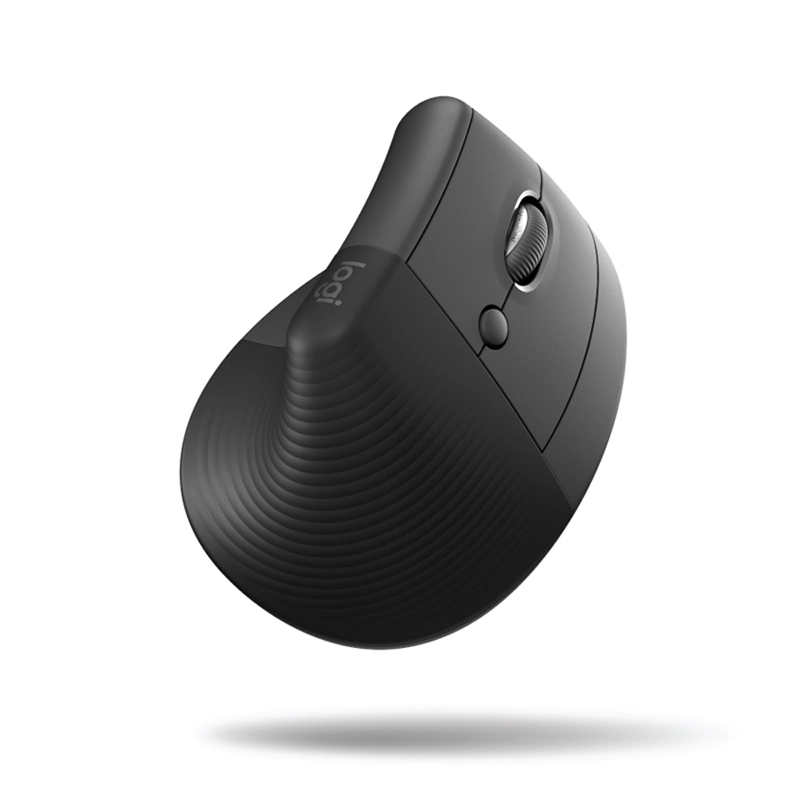 MOUSE LOGITECH LIFT ZURDO GRAPHITE/BLACK 1000DPI - 3