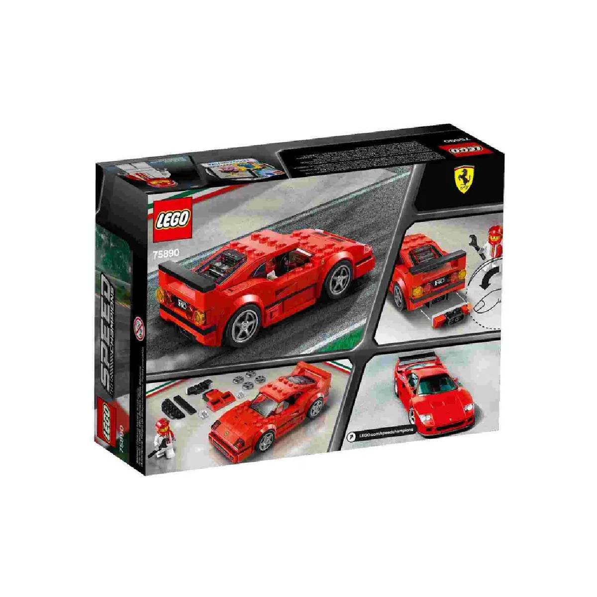 BLOQUES LEGO SPEED CHAMPIONS FERRARI F40 COMPETIZIONE 75890 - 2