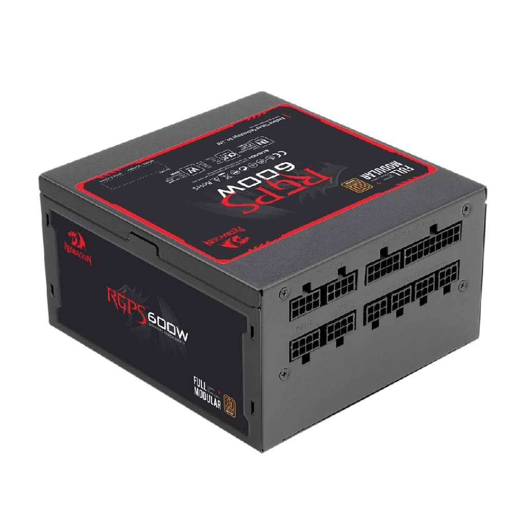 FUENTE DE PODER REDRAGON GC-PS003 600W MODULAR - 1