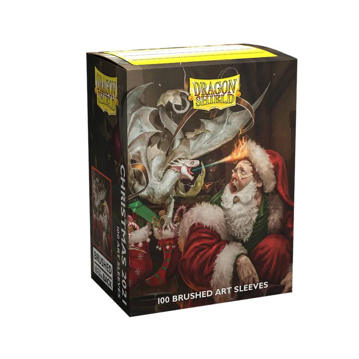 PROTECTORES DRAGON SHIELD STD. MATTE CHRISTMAS 2021 - 2