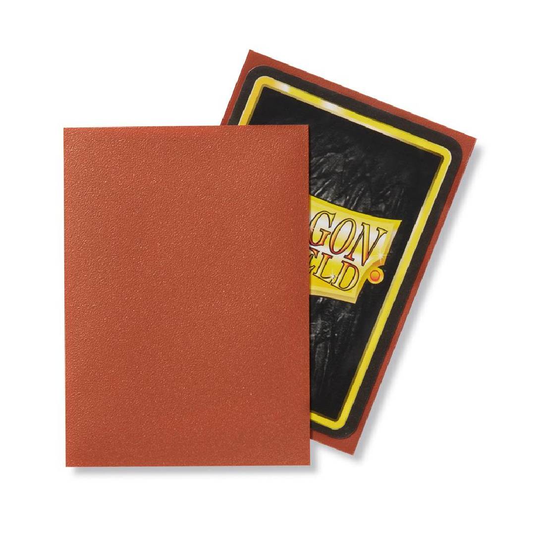PROTECTORES DRAGON SHIELD 100 STANDARD COPPER MATTE - 2
