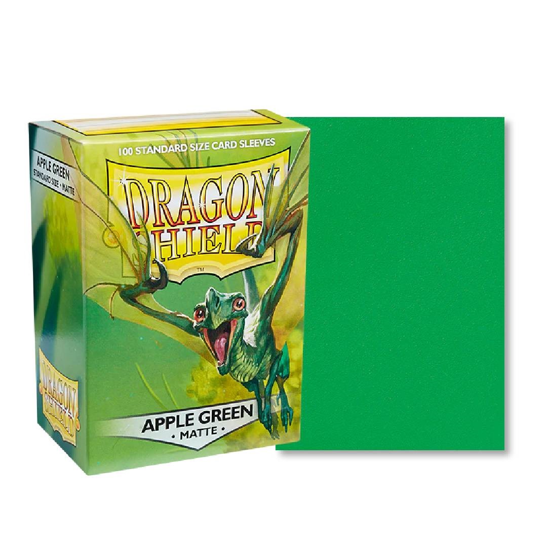 PROTECTORES DRAGON SHIELD STANDARD MATTE APPLE GREEN 100 - 1