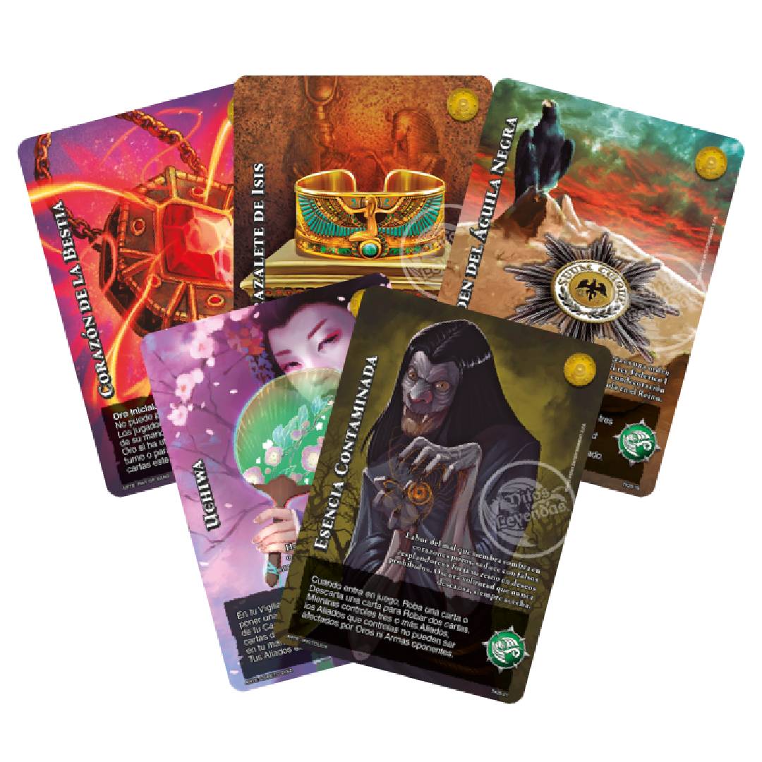 JUEGO CARTAS COLECCIONABLE MITOS Y LEYENDAS TOOLKIT IMPERIO CENIZAS FUEGO - 4