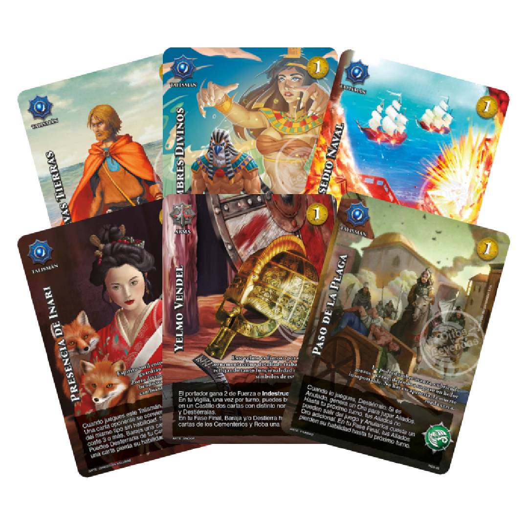JUEGO CARTAS COLECCIONABLE MITOS Y LEYENDAS TOOLKIT IMPERIO CENIZAS FUEGO - 5