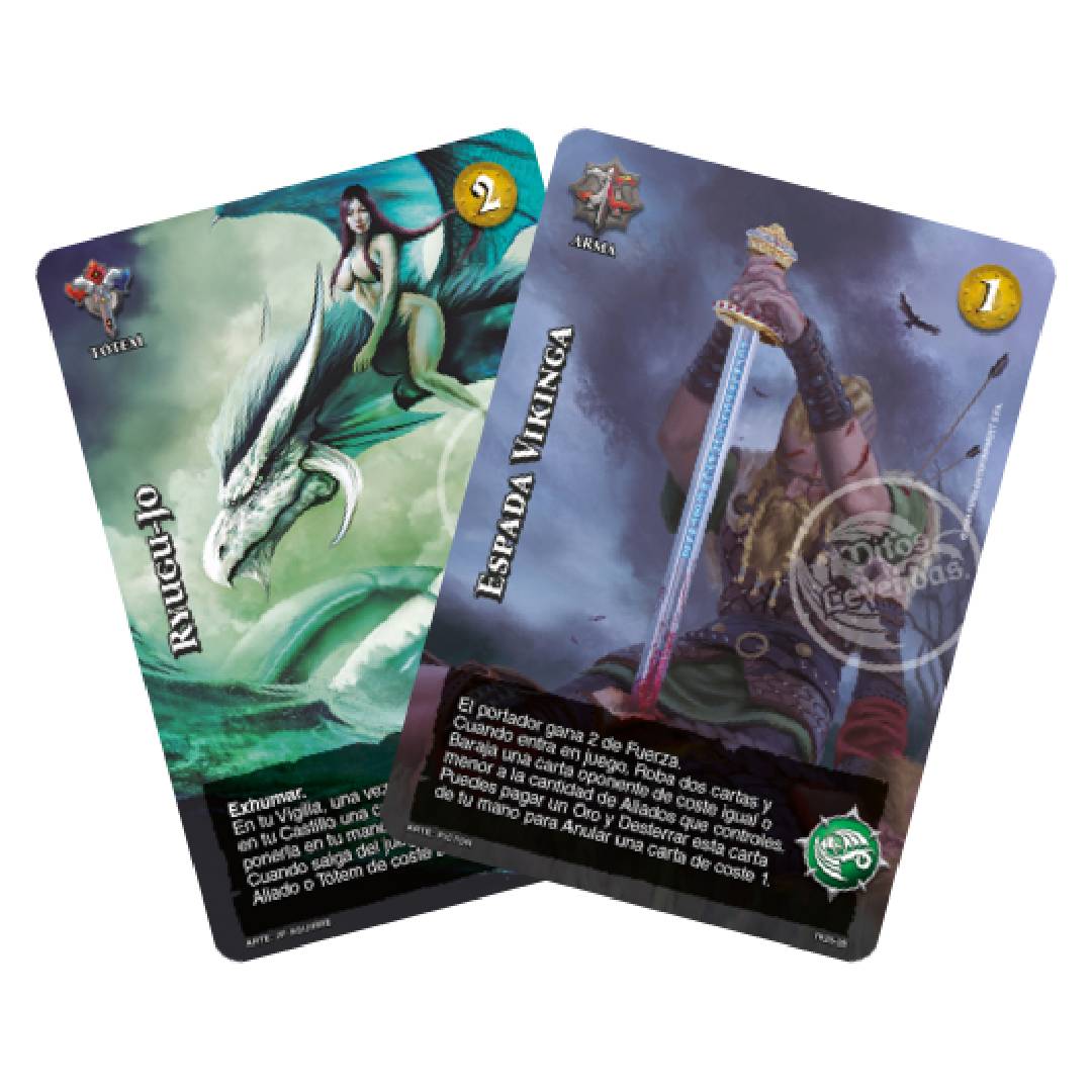 JUEGO CARTAS COLECCIONABLE MITOS Y LEYENDAS TOOLKIT IMPERIO CENIZAS FUEGO - 6