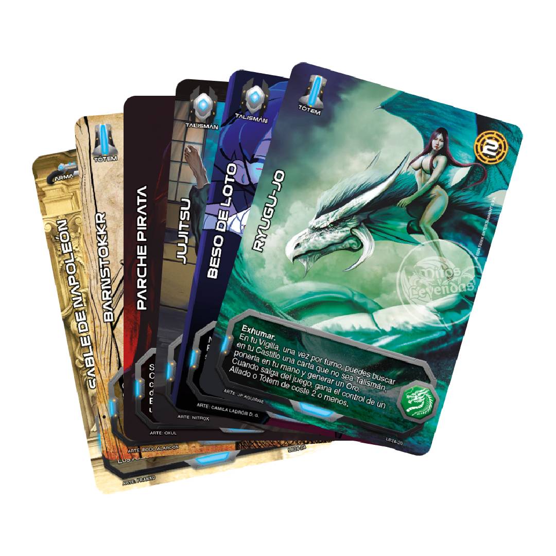 JUEGO CARTAS COLECCIONABLE MITOS Y LEYENDAS LOOTBOX NUEVA ERA 2024 - 3