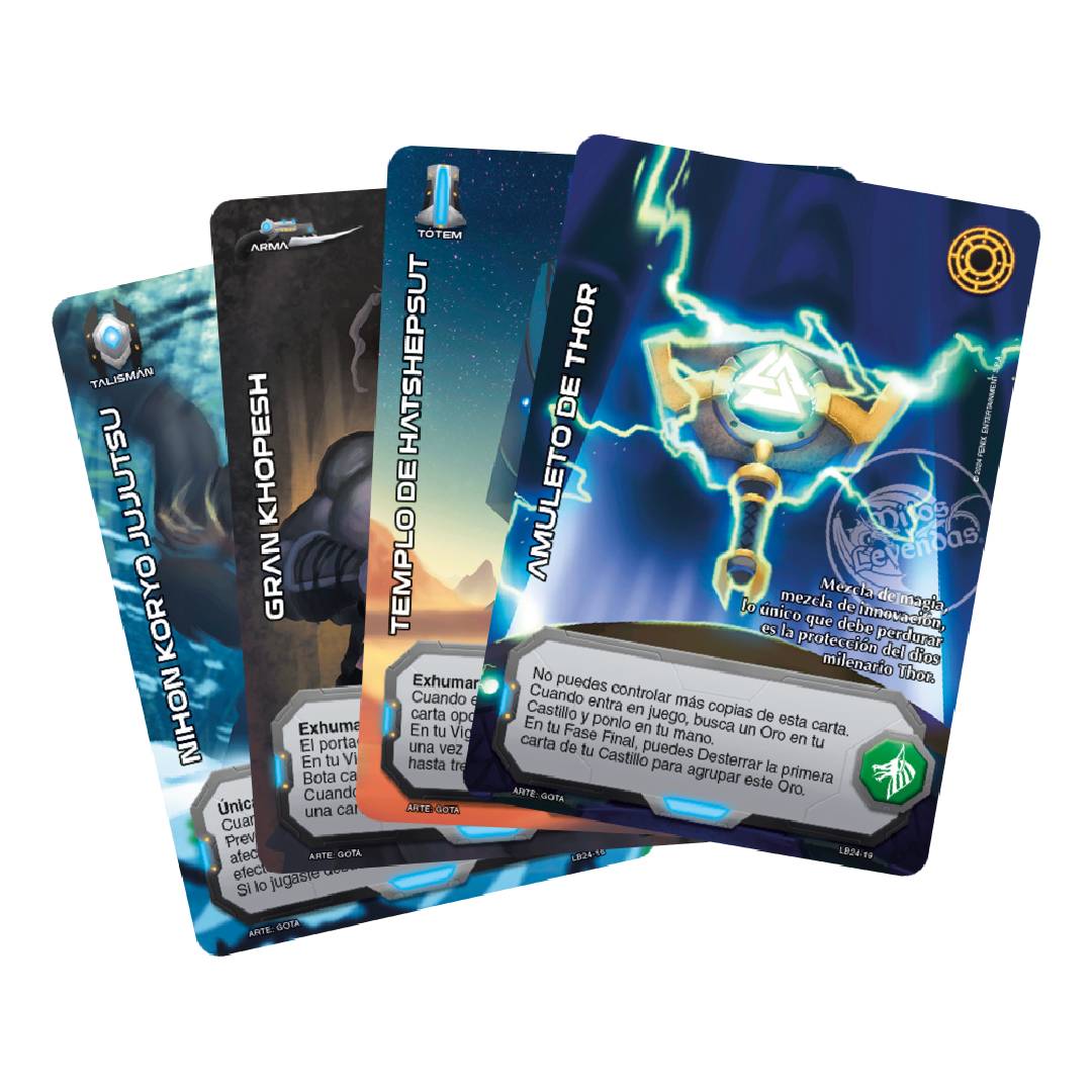 JUEGO CARTAS COLECCIONABLE MITOS Y LEYENDAS LOOTBOX NUEVA ERA 2024 - 4