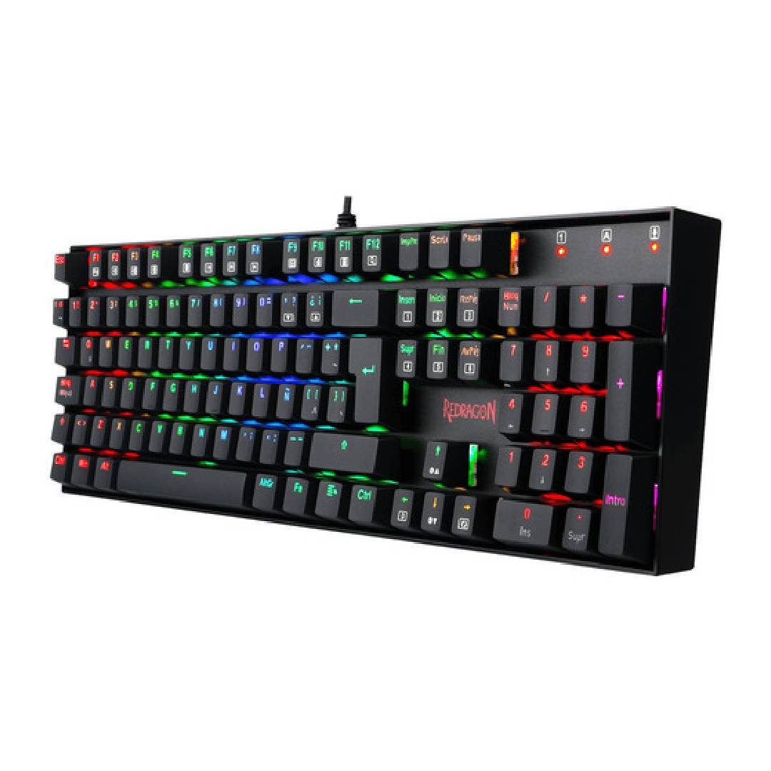 TECLADO GAMER REDRAGON MITRA K551 RGB SWITCH RED - 1