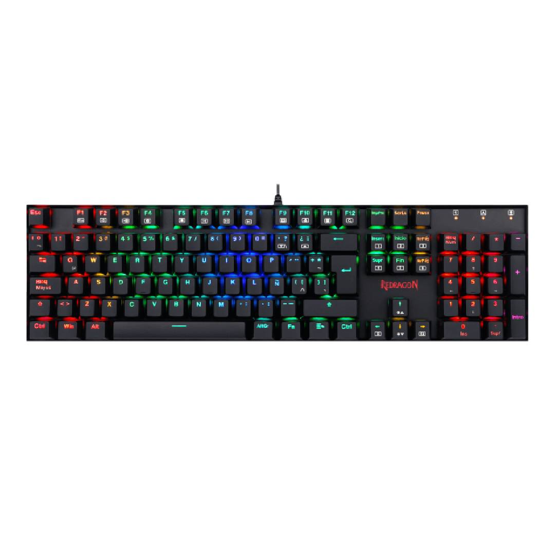 TECLADO GAMER REDRAGON MITRA K551 RGB SWITCH RED - 2