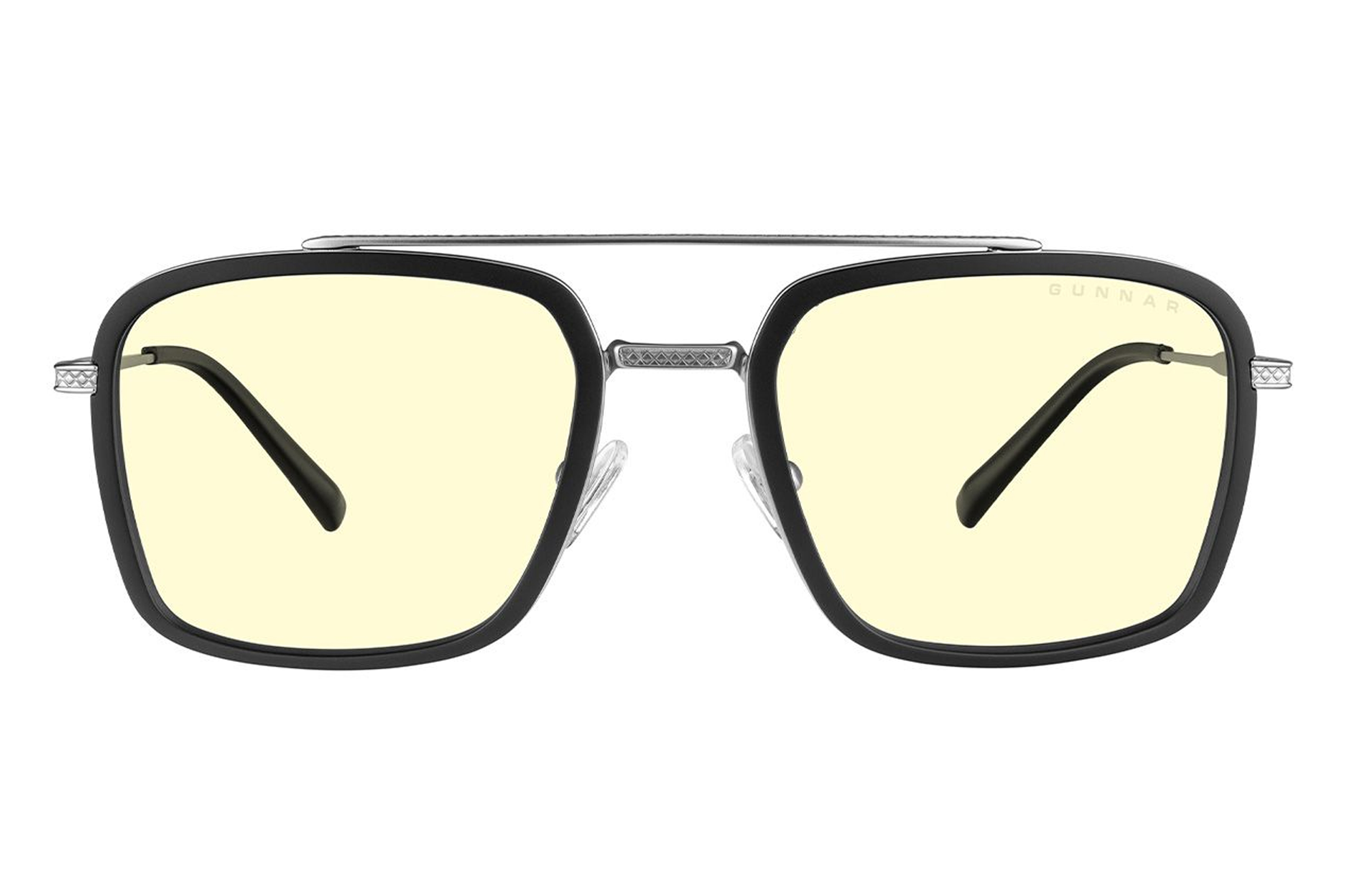 LENTES GUNNAR BARRON GUNMETAL AMBER - 2