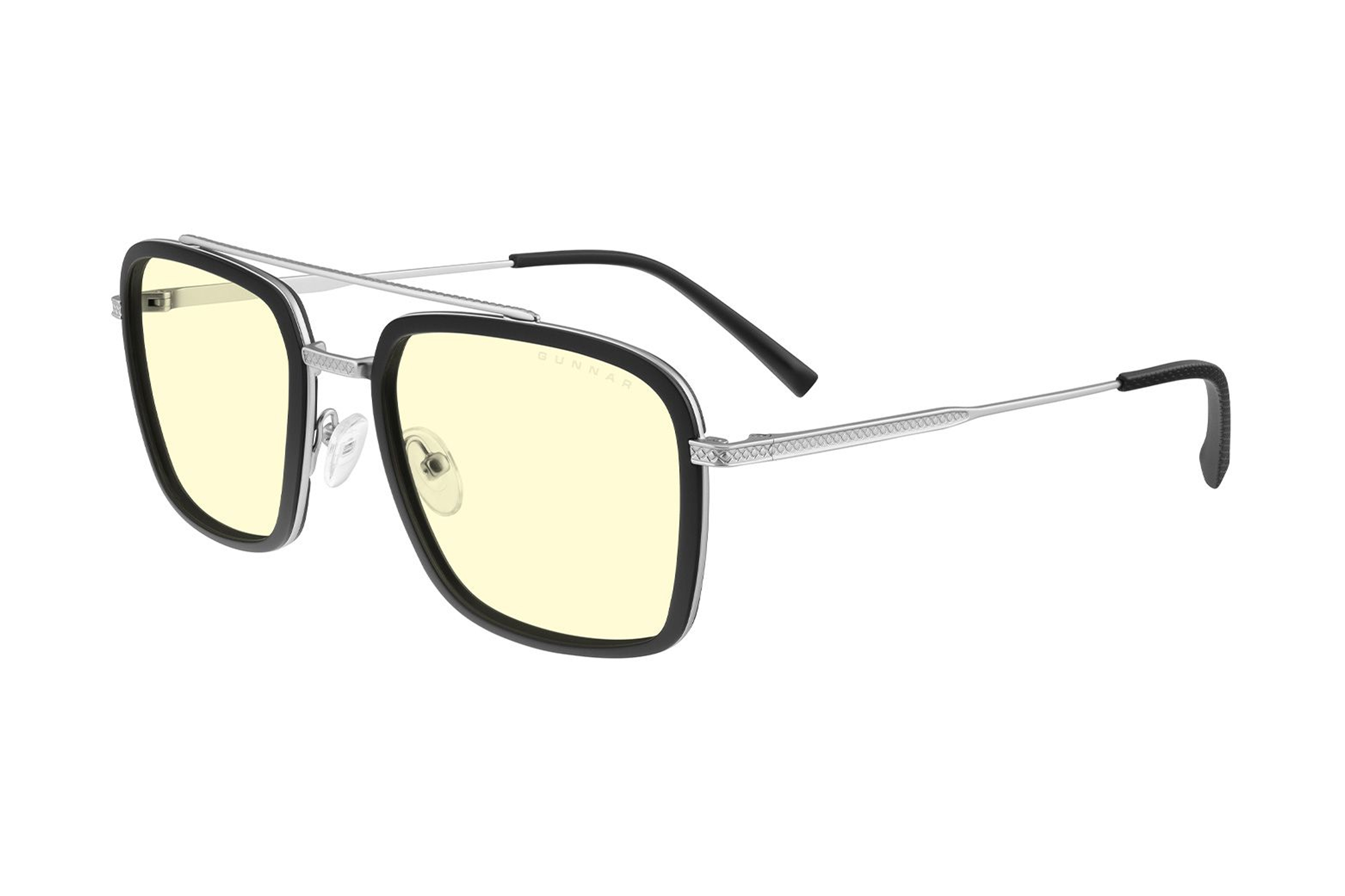 LENTES GUNNAR BARRON GUNMETAL AMBER - 3