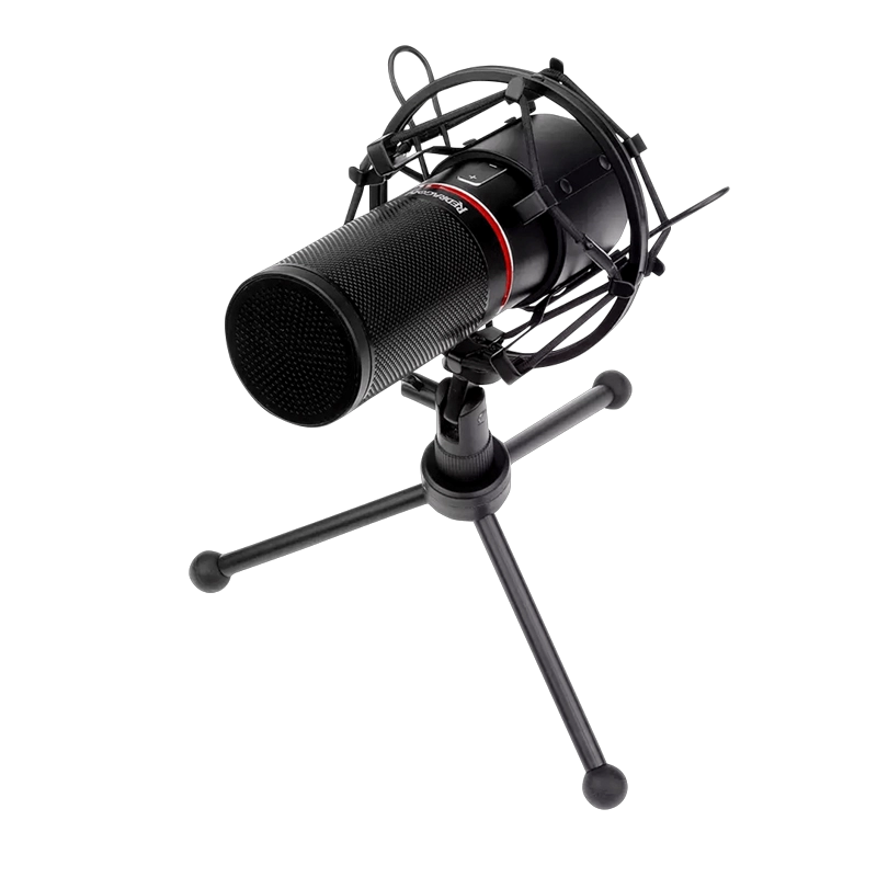 MICROFONO GAMER REDRAGON BLAZAR GM300 USB LED ROJO - 2