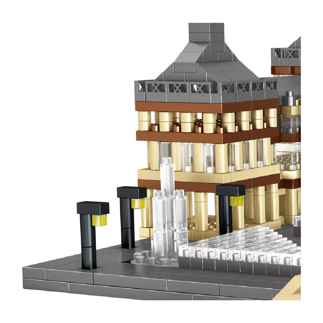 BLOQUES DOVOB JUEGO MICRO CONSTRUCCIÓN LOUVRE - 3