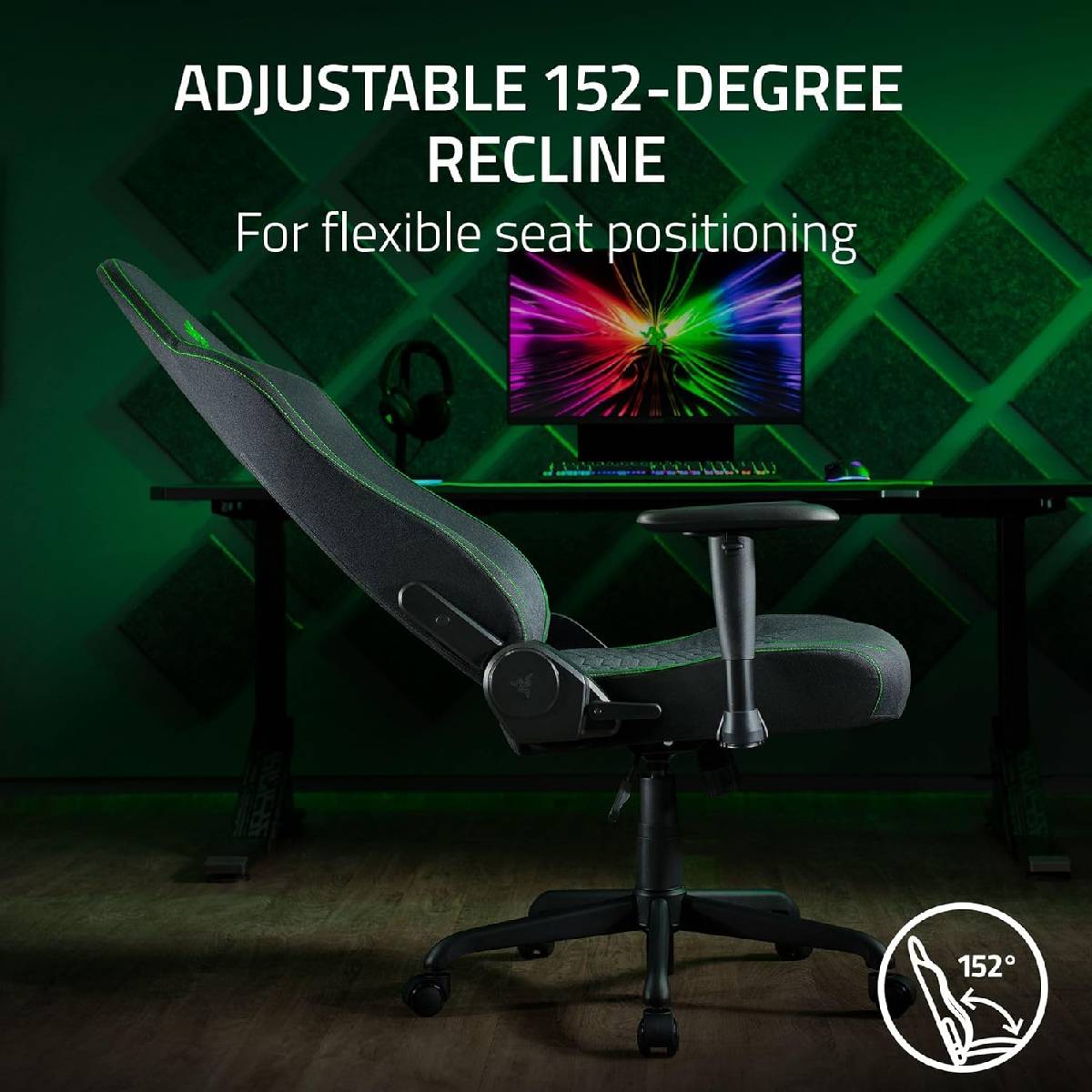 SILLA RAZER ISKUR X V2 BLACK - 4