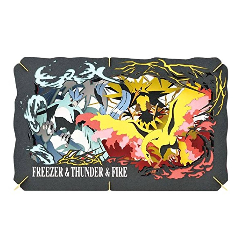 POKEMON: PAPER THEATER POCKET MONSTER FREEZER THUNDER & FIRE - 1