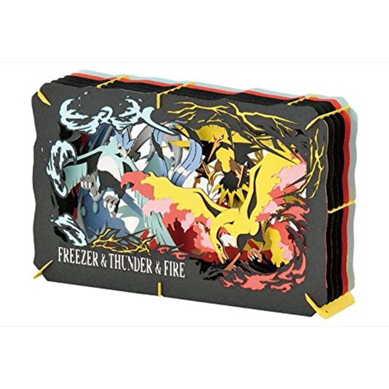 POKEMON: PAPER THEATER POCKET MONSTER FREEZER THUNDER & FIRE - 2