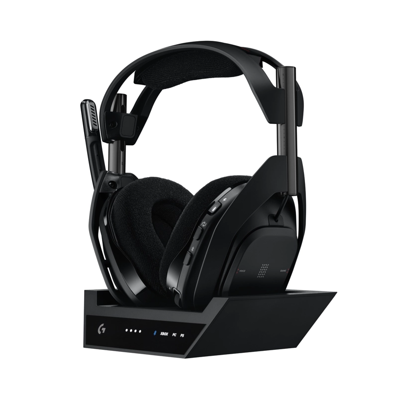 AUDIFONOS GAMER LOGITECH ASTRO A50 X INALAMBRICOS NEGRO - 1