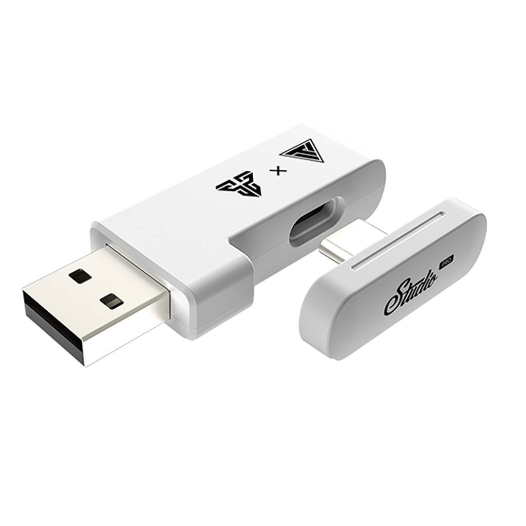 AUDIFONOS FANTECH STUDIO PRO WHG03P WHITE EDITION WIRELESS - 7