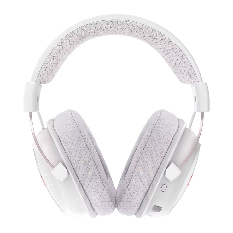 AUDIFONOS GAMER REDRAGON ZEUS PRO WIRELESS 7.1 BLANCO - 2