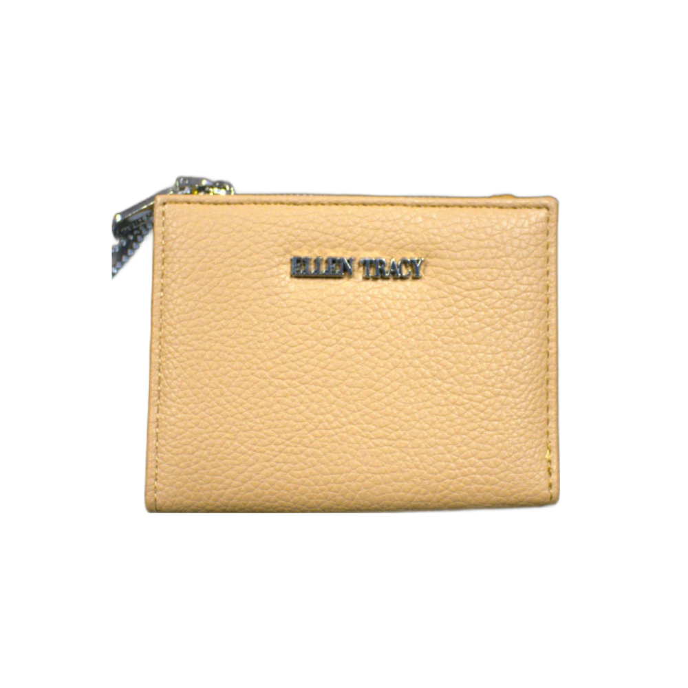 BILLETERA ELLEN TRACY CAFE CLARO - 1