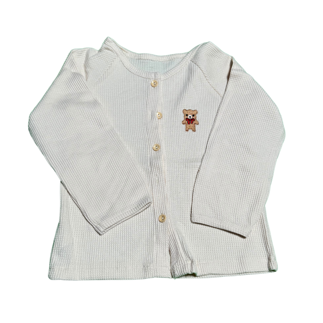 PIJAMA PARA BEBE S DE 2 PIEZAS 90 CM CAQUI - 2