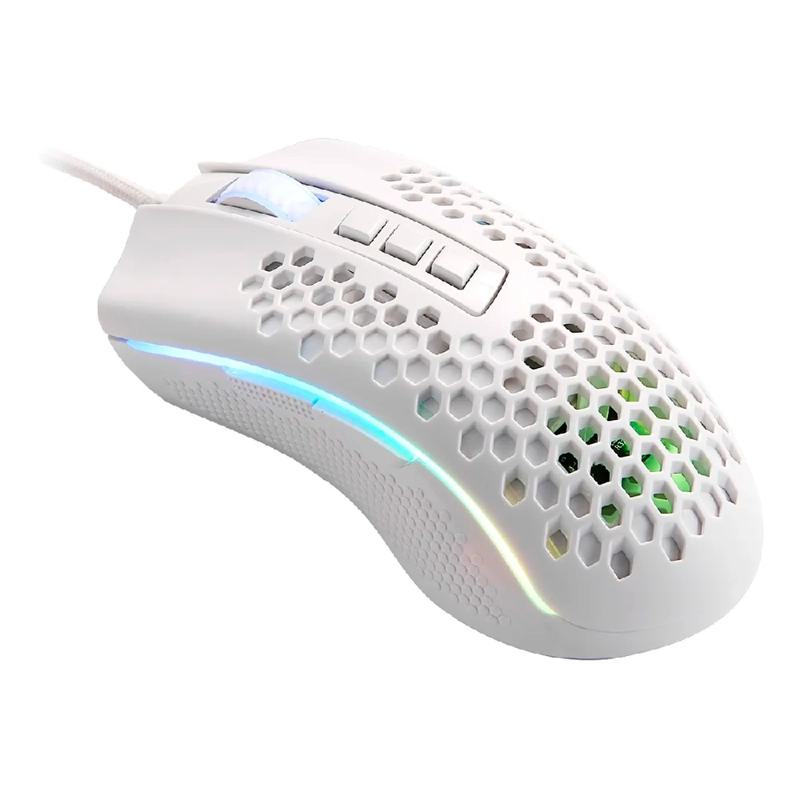 MOUSE GAMER REDRAGON STORM PRO RGB WHITE M8908W-KS 12400DPI - 2