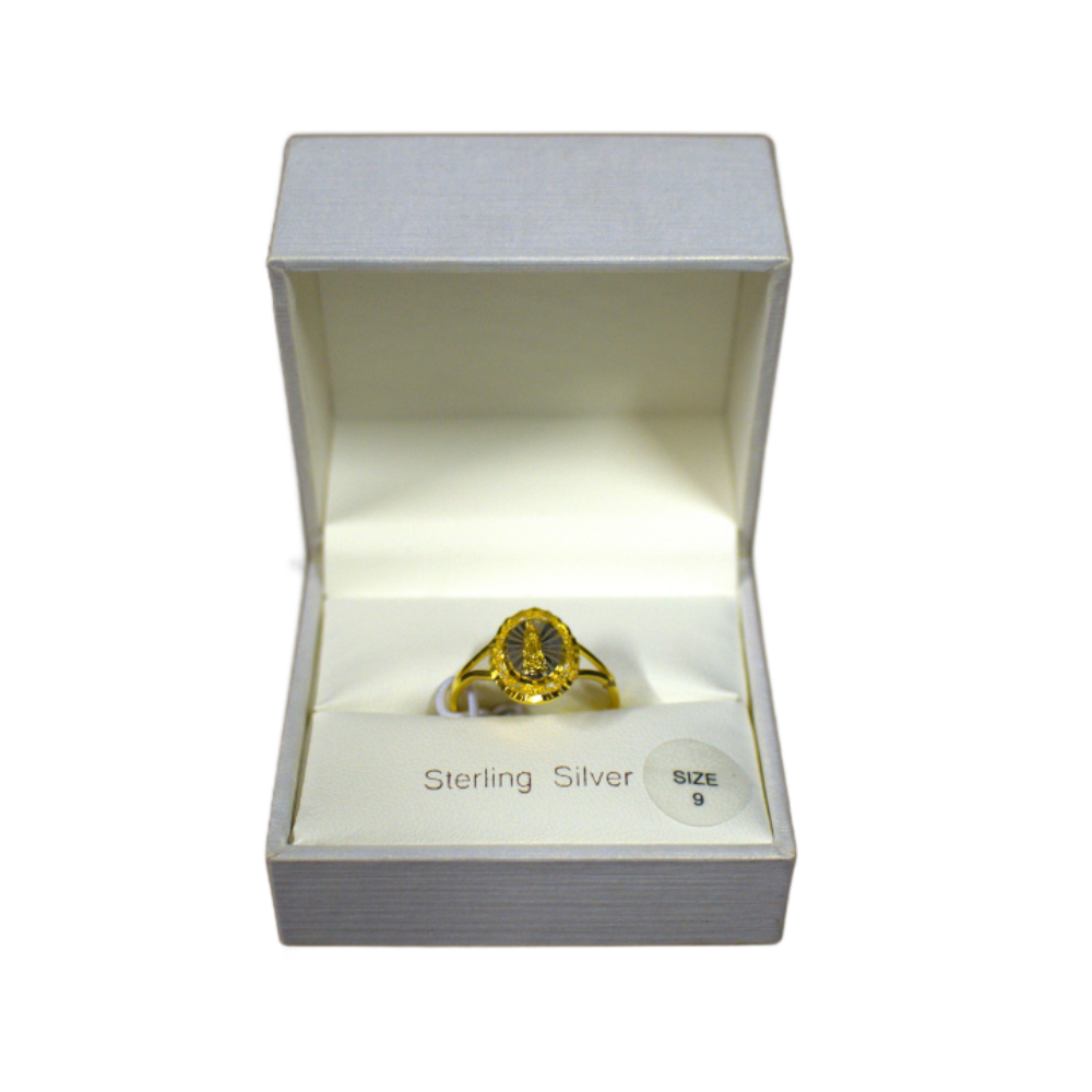 ANILLO MORICCI DISEÑO VIRGEN TALLA 9 - 1