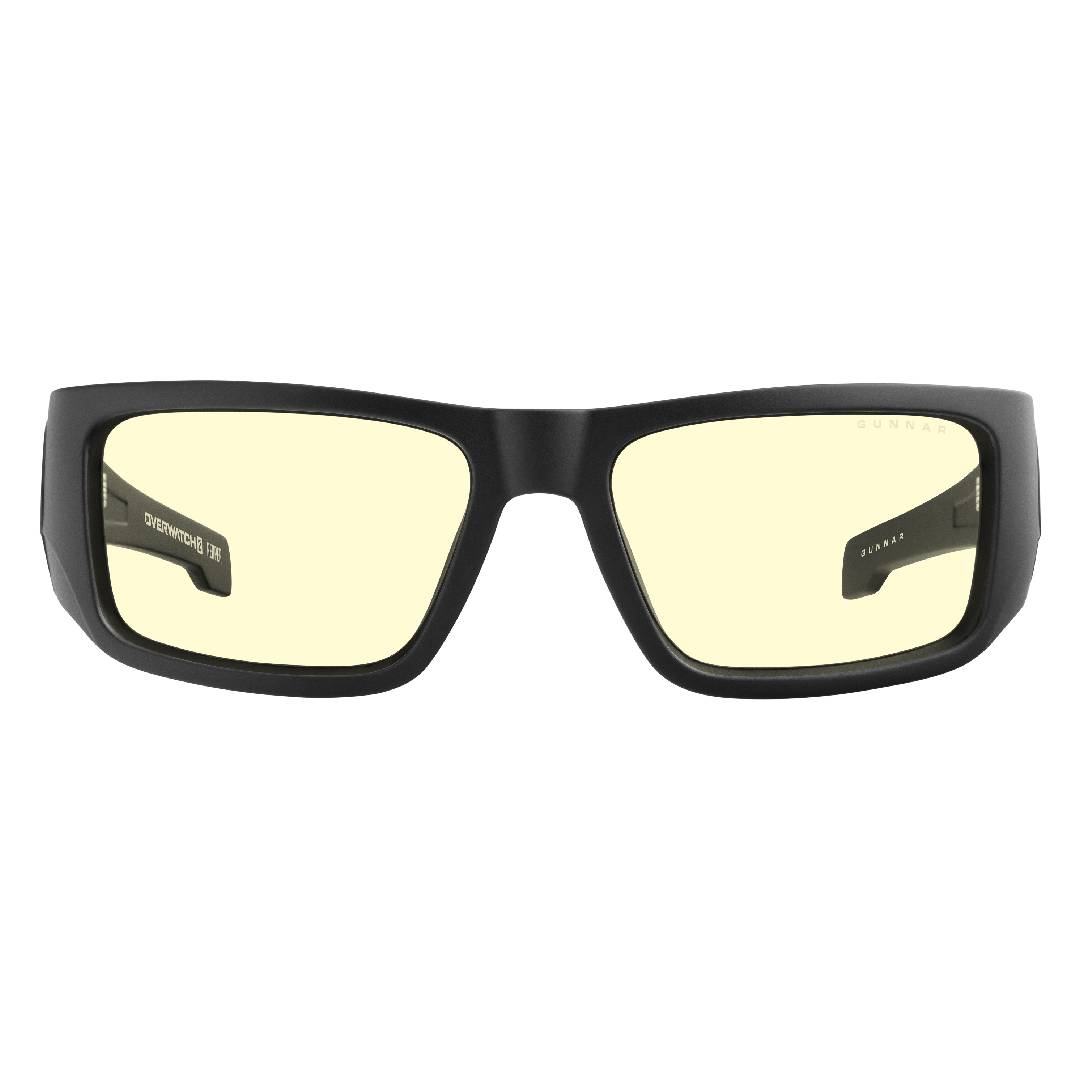 LENTES GAMER GUNNAR OVERWATCH REAPER BLACK ASH AMBER - 2