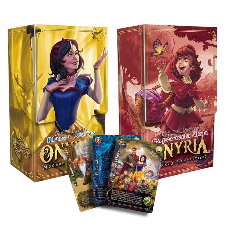 PACK KIT DE BATALLA ONYRIA CAPERUCITA + EN COLOR BLANCO NIEVES ONYRIA - 1