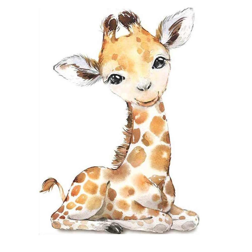 IMAGEN DECORATIVA NORDICA JIRAFA 30X40 CM - 1