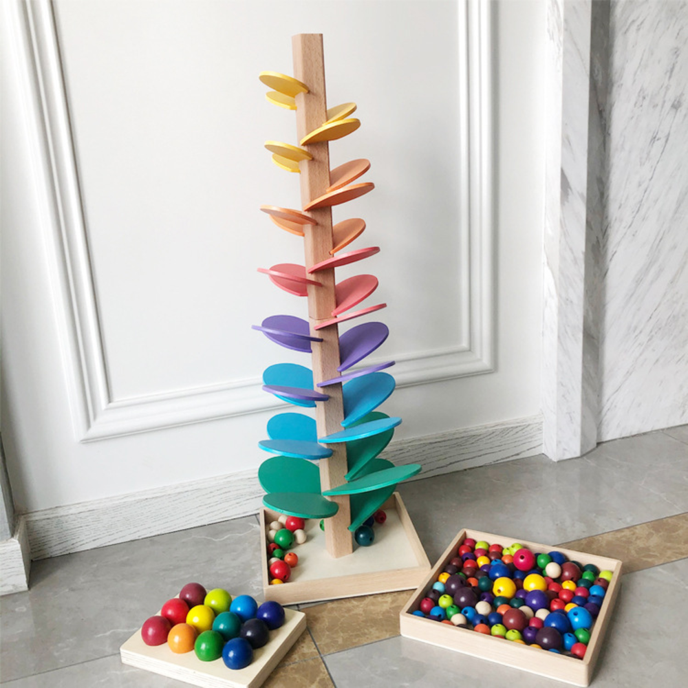 ARBOL MUSICAL MONTESSOI JUEGO TORRE DE HOJAS - 3