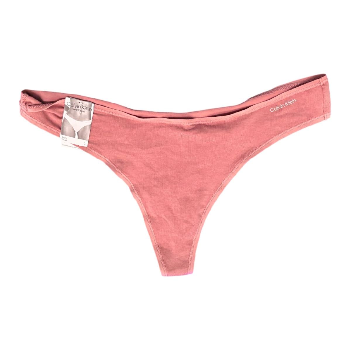 CALZON TANGA CALVIN KLEIN ROSADO - TALLA L - 1