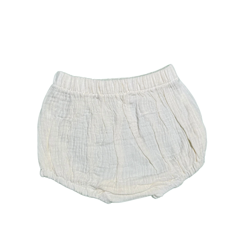 ROPA ALGODON ORGANICO NIÑAS RECIEN NACIDAS 2PCS 73 CM BLANCO - 4