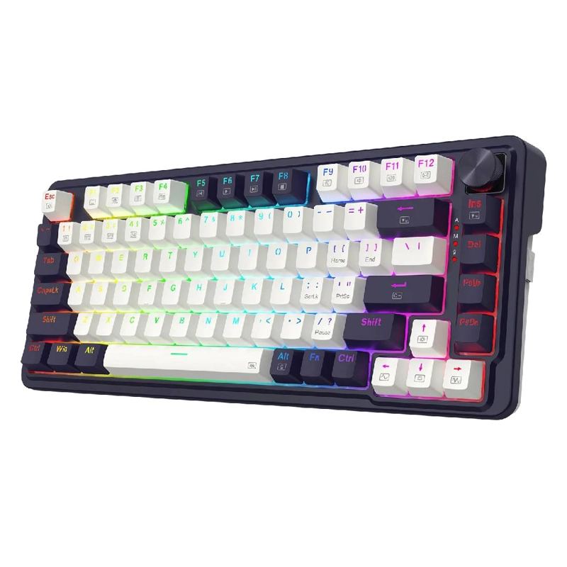 TECLADO REDRAGON UCAL PRO WHITE-BLACK K673WB-RGB-PRO SW RED - 3