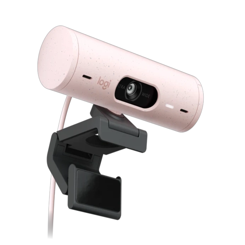 CAMARA WEB LOGITECH BRIO 500 ROSE USB-C FULLHD 30FPS - 4