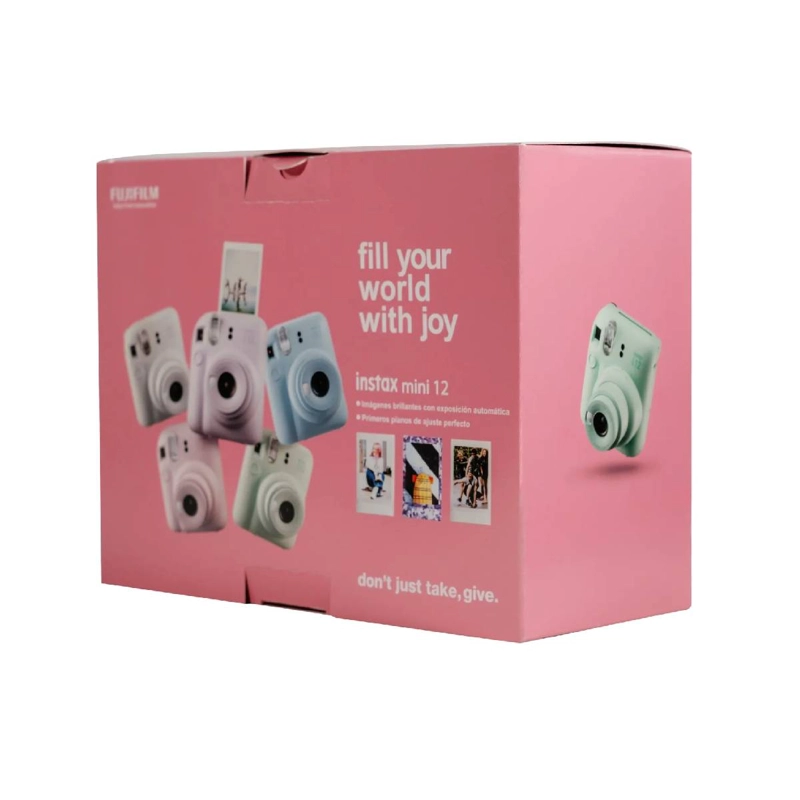 KIT CAMARA FUJIFILM INSTAX MINI 12 GREEN + 10 FILM - 4