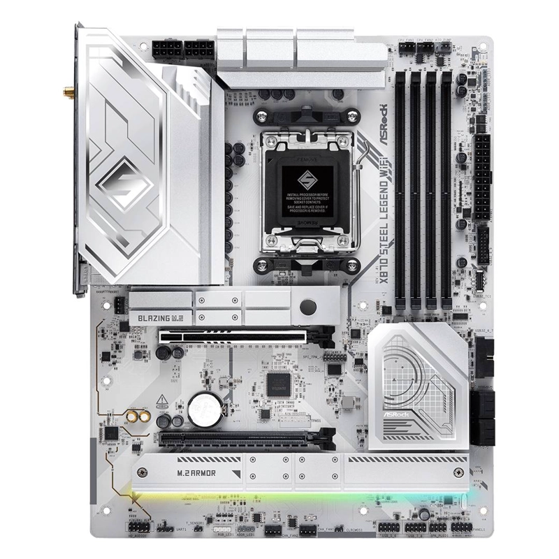 PLACA MADRE ASROCK X870 STEEL LEGEND WIFI AM5 AMD - 2