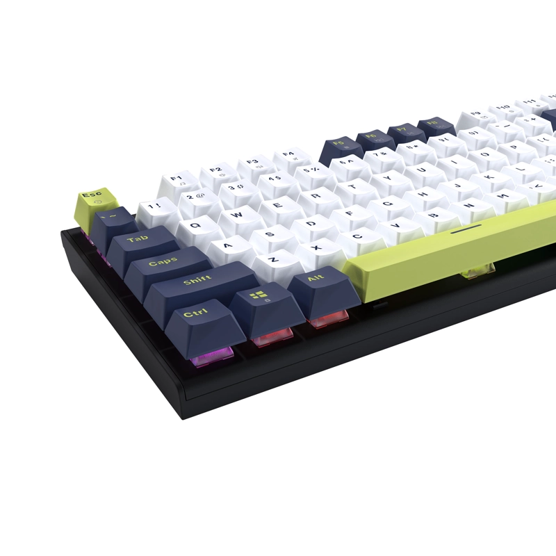TECLADO FANTECH MK877S ATOM87S MORI WHITE (SWITCH BLUE) - 5