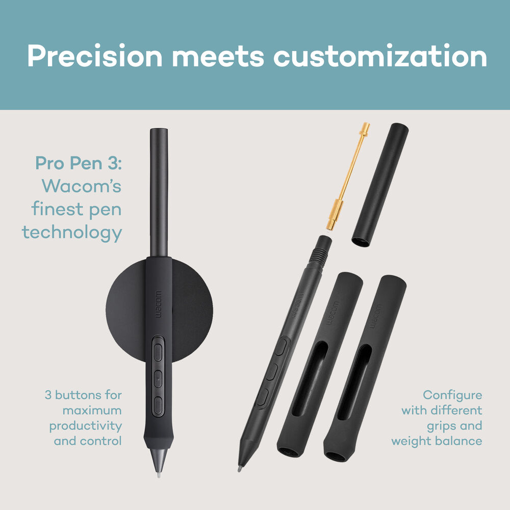 TABLETA DIGITALIZADORA WACOM INTUOS PRO MEDIUM 2025 - 3