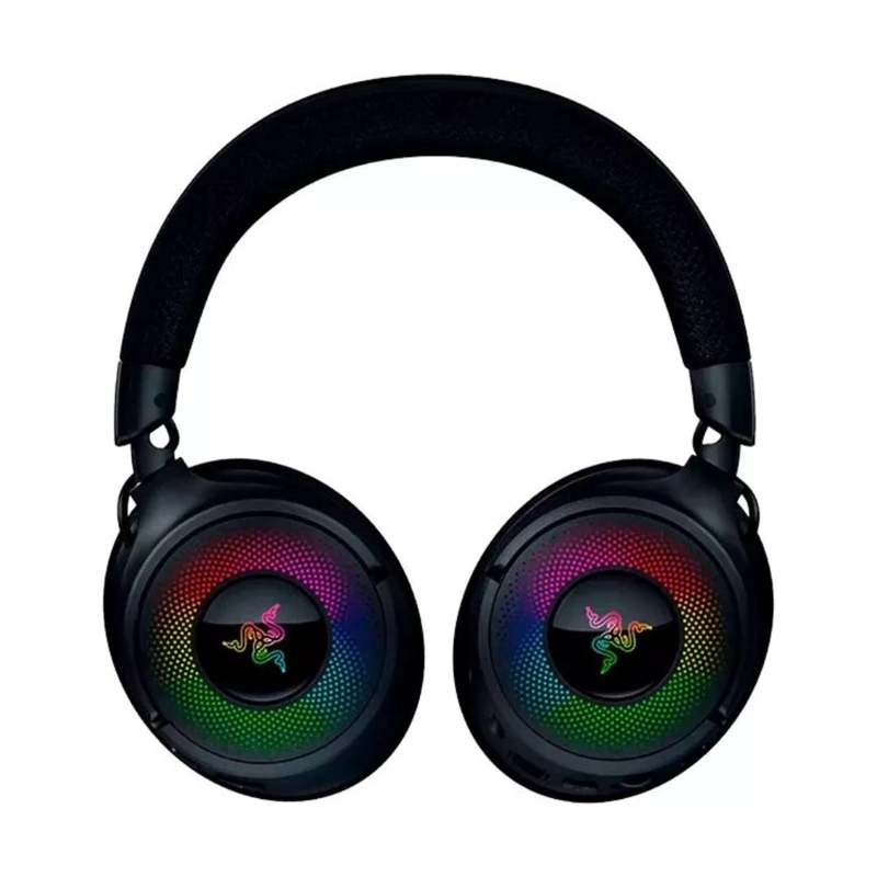 AUDIFONOS RAZER KRAKEN V4 THX TRIFORCE TITANIUM CHROMA RGB - 3