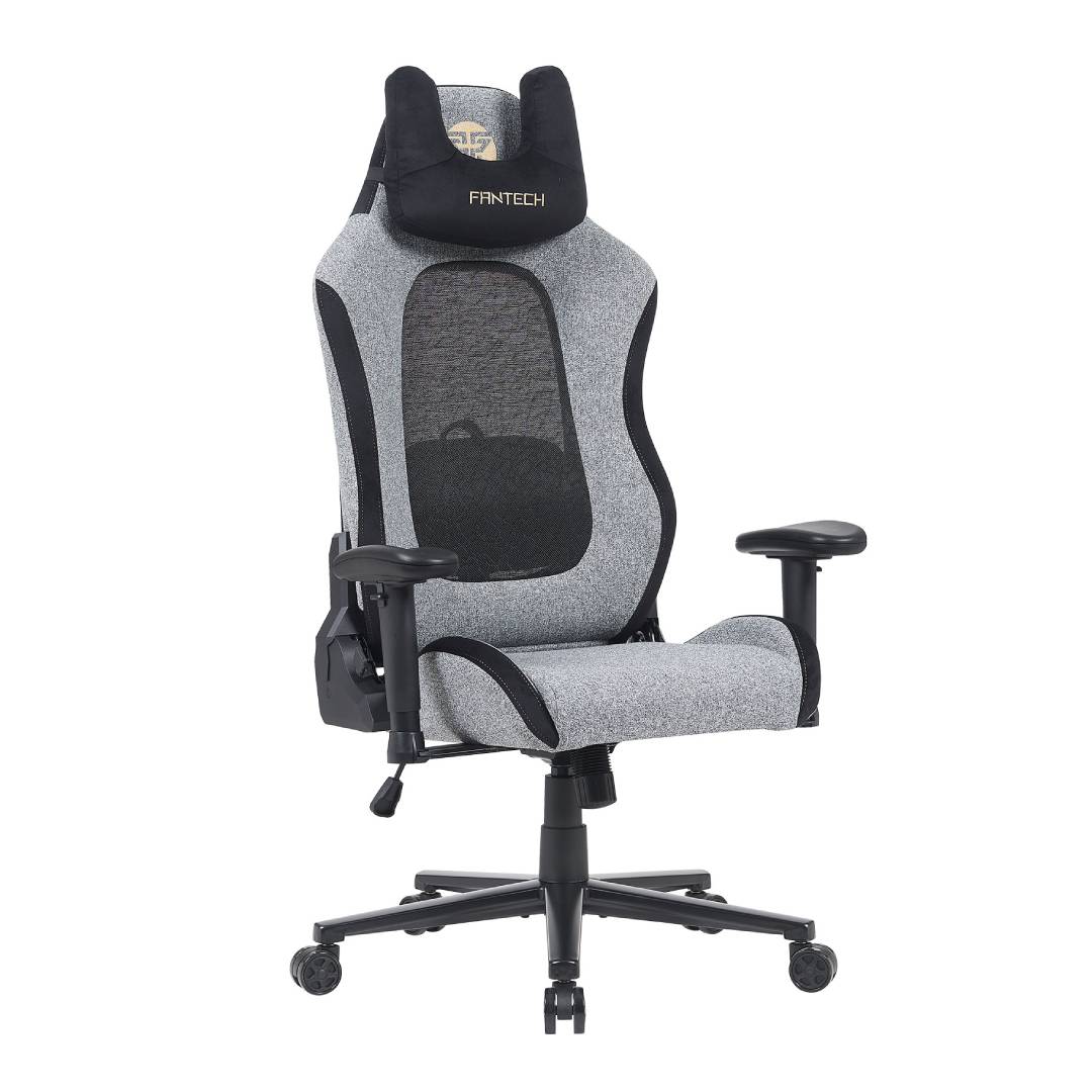 SILLA GAMER FANTECH GC195 GREY - 2