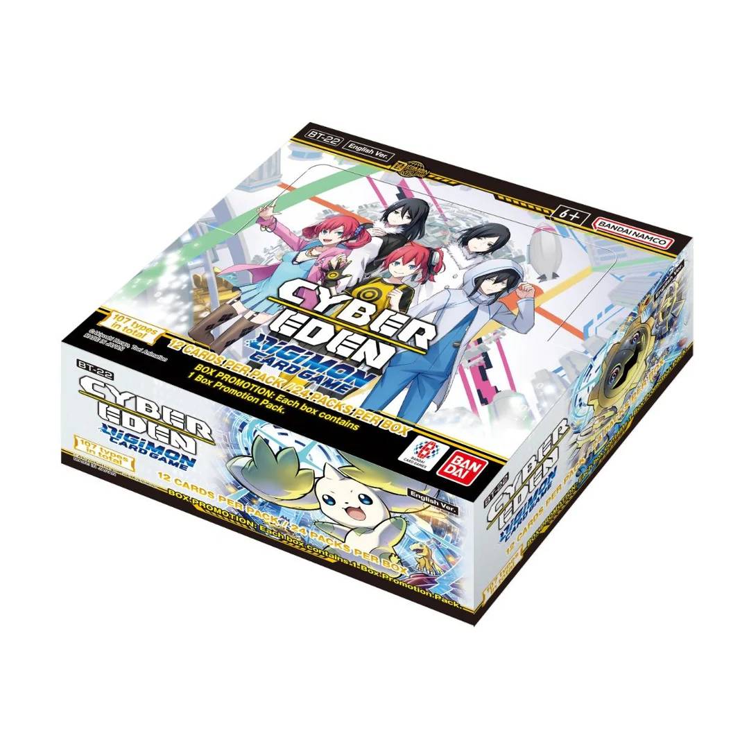 DIGIMON TCG: BOOSTER DISPLAY BT-22 CYBER EDEN - 1