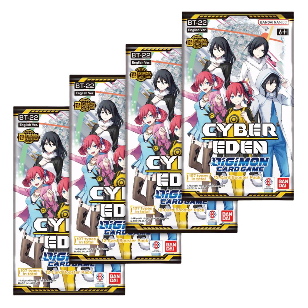 DIGIMON TCG: BOOSTER DISPLAY BT-22 CYBER EDEN - 2