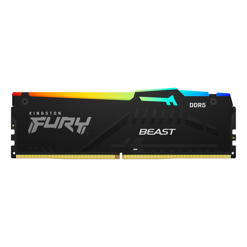 MEMORIA RAM KINGSTON FURY BEAST RGB 8GB 5600MHZ DDR5 - 1