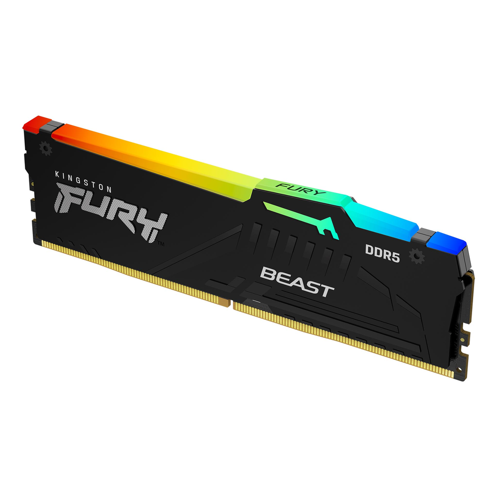 MEMORIA RAM KINGSTON FURY BEAST RGB 8GB 5600MHZ DDR5 - 2