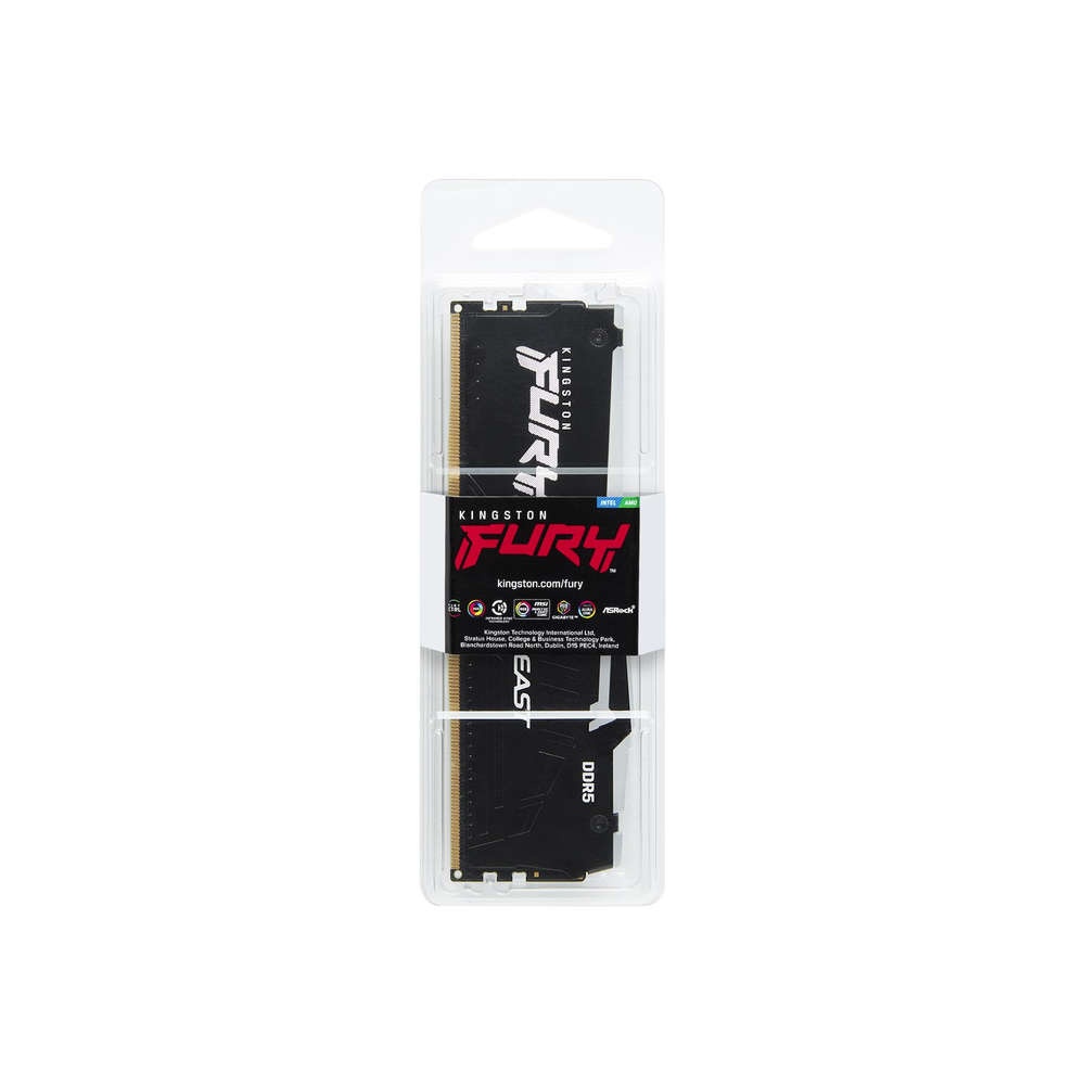 MEMORIA RAM KINGSTON FURY BEAST RGB 8GB 5600MHZ DDR5 - 3